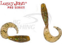Мягкие приманки Lucky John Pro Series Micro Grub 1'' #PA19