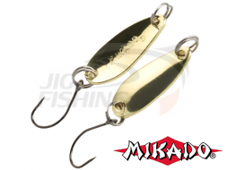 Колеблющаяся блесна Mikado Mini 1.5gr #Gold/Gold