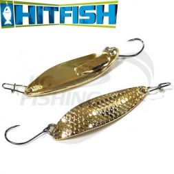 Колеблющаяся блесна HitFish Lite Series Claw 3gr #Gold