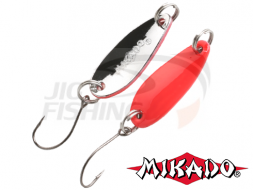 Колеблющаяся блесна Mikado Mini 1.5gr #Red/Silver