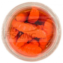 Силиконовая приманка Berkley Gulp Honeyworm 45mm #Orange