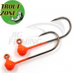 Джиг-головки Trout Zone BL #4 Orange (5шт/уп)