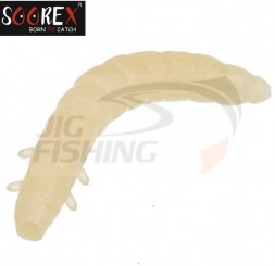 Мягкие приманки Soorex Pro Bait King Worm 55mm #210 Glow