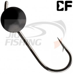 Вольфрамовая джиг-головка CF Black 0.2gr (6шт/уп)