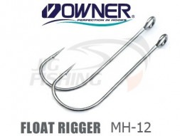 Крючки Одинарные Owner Float Rigger (MH-12) #10 12шт/уп