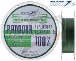 Шнур Hanzo Pandora X4 125m Green #0.6 0.13mm 5.9kg
