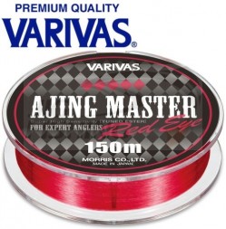 Эстер Varivas Ajing Master Ester Red Eye 150m Red #0.4 0.104mm 1kg