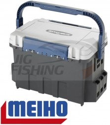 Рыболовный ящик Meiho/Versus Bucket Mouth BM-9000 Black 540x340x350mm