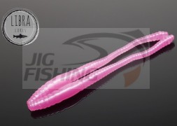 Мягкие приманки Libra Lures Dying Worm 80mm #018 Pink Pearl