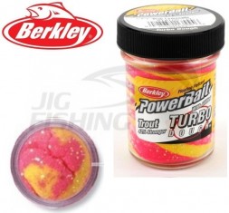 Паста форелевая Berkley Turbo Dough 50gr Glitter Pink Lemonade