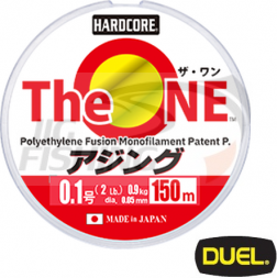Шнур Duel The One Aging 150m White #0.1 0.05mm 0.9kg