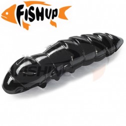 Мягкие приманки FishUp  Pupa 0.9&quot; #101 Black