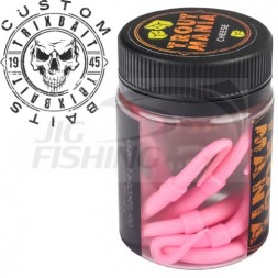 Мягкие приманки Trixbait Trout Mania Skally 2.4&quot; #003 Pink Cheese