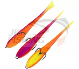 Поролоновая рыбка Grifon Сlassic с поджатым двойником 9см #18