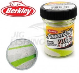 Паста форелевая Berkley Turbo Dough 50gr Glitter White Chart