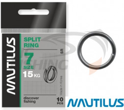 Заводное кольцо Nautilus Split Ring 7mm 15kg