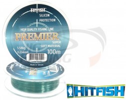 Леска HitFish Premier 100m 0.234mm 5.58kg