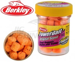 Форелевые наггетсы Berkley PowerBait Trout Nuggets 50gr Fluo Orange