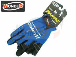 Перчатки Wonder Blue без трех пальцев WG-FGL042 #M