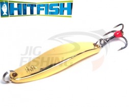 Зимняя блесна HitFish Winter Spoon 7006 40mm #03 Gold