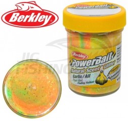 Паста форелевая Berkley Natural Scent Trout Bait 50gr Garlic Glitter Rainbow