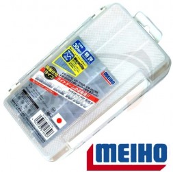 Коробка рыболовная Meiho/Versus Rungun Case 1010W White 175х105х38mm