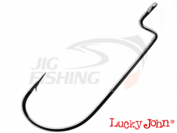 Офсетные крючки Lucky John LJH340 #1/0 (8 шт в уп)