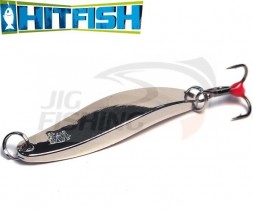 Зимняя блесна HitFish Winter Spoon 7006 45mm #01 Silver