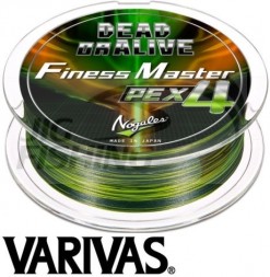 Шнур Varivas Dead Or Alive Finess Master PE X4 150m Green #0.4 0.104mm 4.3kg