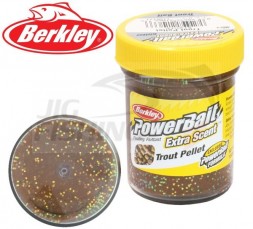 Паста форелевая Berkley PowerBait 50gr Extra Scent Glitter Trout Pellet