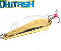 Зимняя блесна HitFish Winter Spoon 7007 45mm #03 Gold
