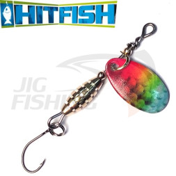 Вращающаяся блесна HitFish Trout Series Spoon 3.4gr #350