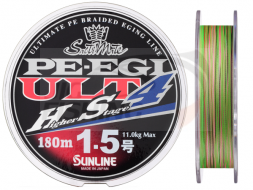 Шнур плетеный Sunline SM PE Egi ULT HS4 180m #0.4 0.104mm 3.3kg