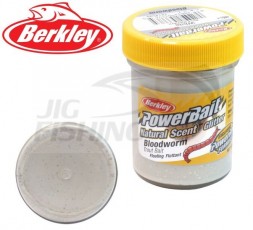 Паста форелевая Berkley Natural Scent Trout Bait 50gr Bloodworm White