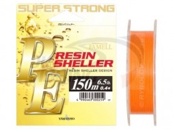 Шнур Yamatoyo PE Resin Sheller Orange 150m #0.4 6.5Lb