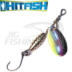 Вращающаяся блесна HitFish Trout Series Spoon 3.4gr #355